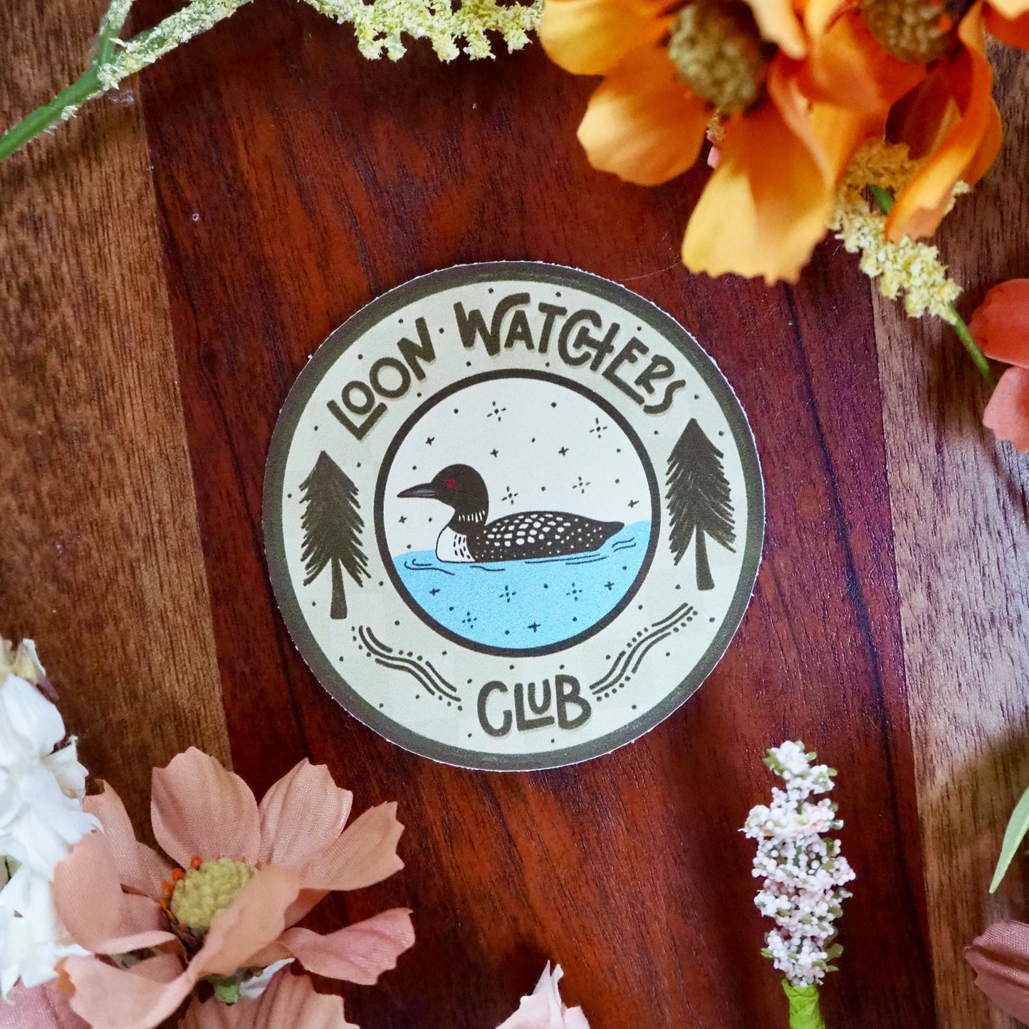 Loon Watchers Club Sticker