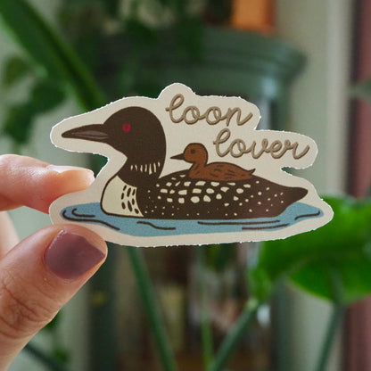 Loon Lover Sticker