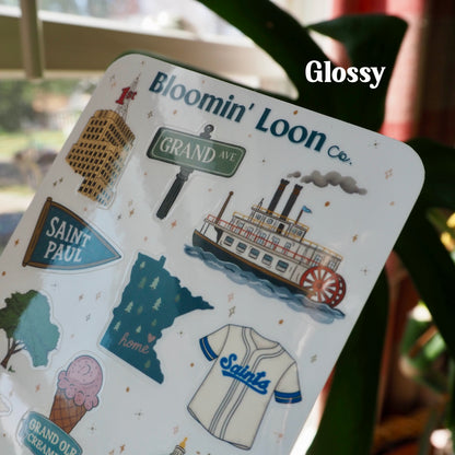 Hello From St. Paul, Minnesota Sticker Sheet