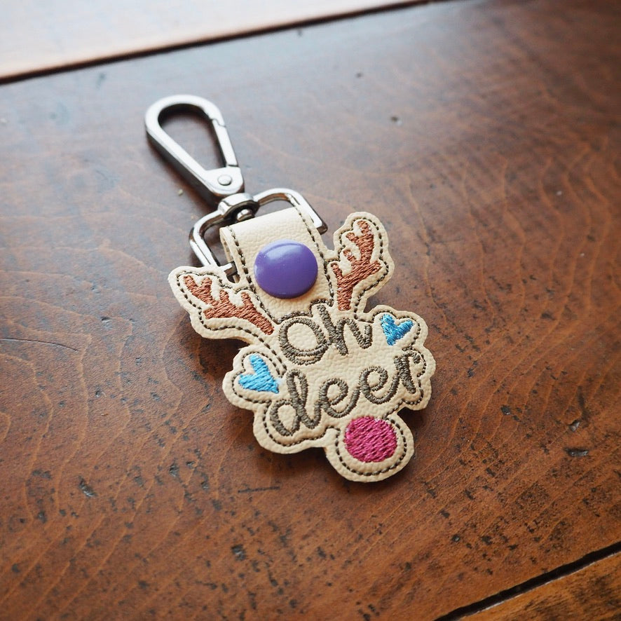 Oh Deer Keychain