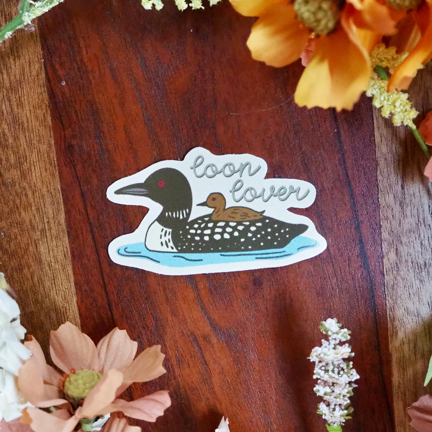 Loon Lover Sticker