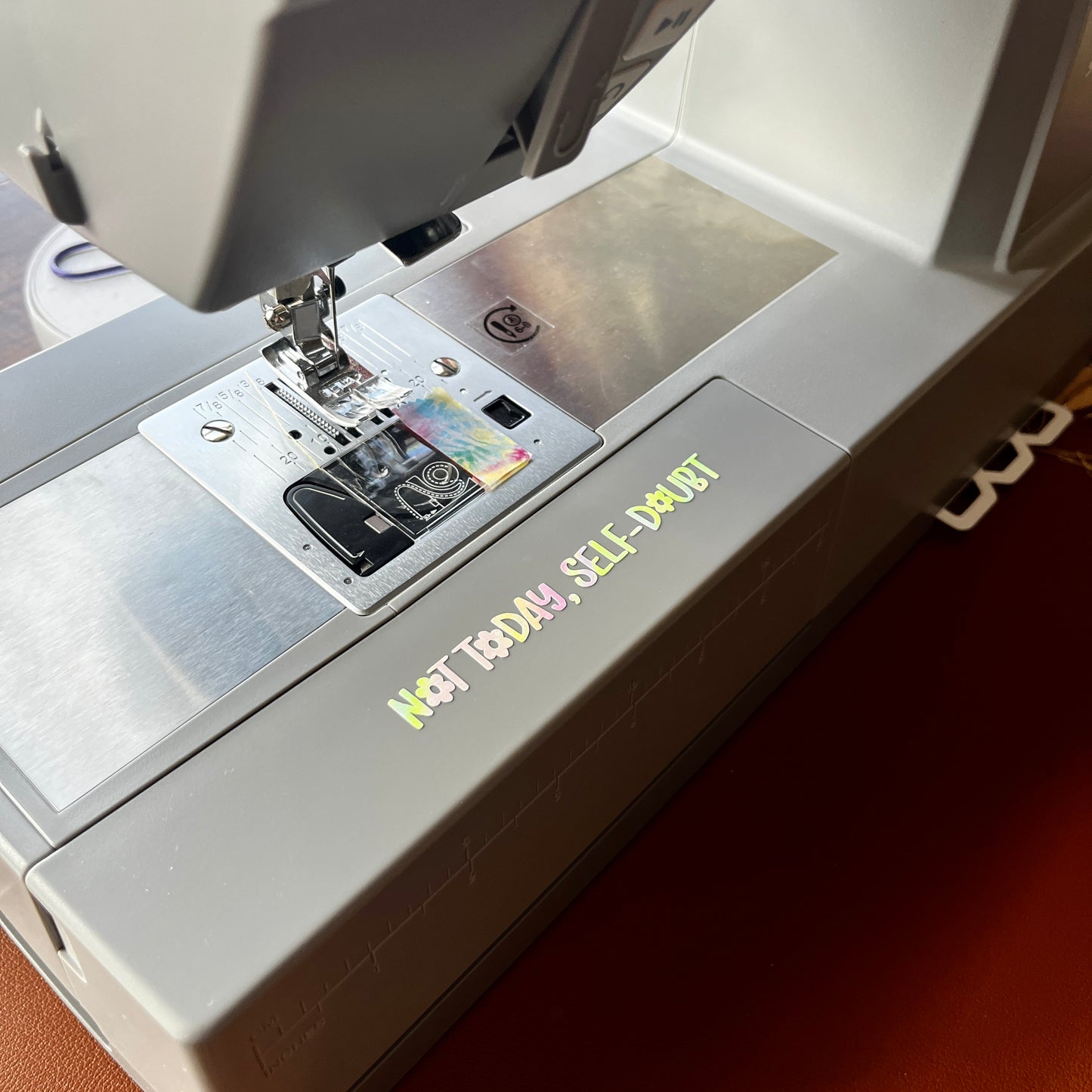 Not Today, Self-Doubt Daily Affirmation Decal