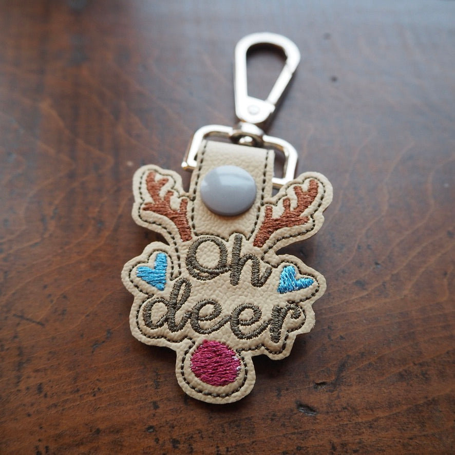 Oh Deer Keychain