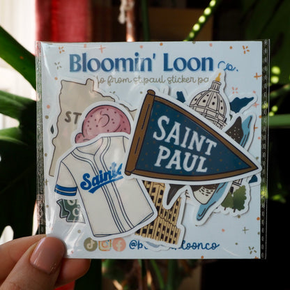 Hello From St. Paul, Minnesota Sticker Pack