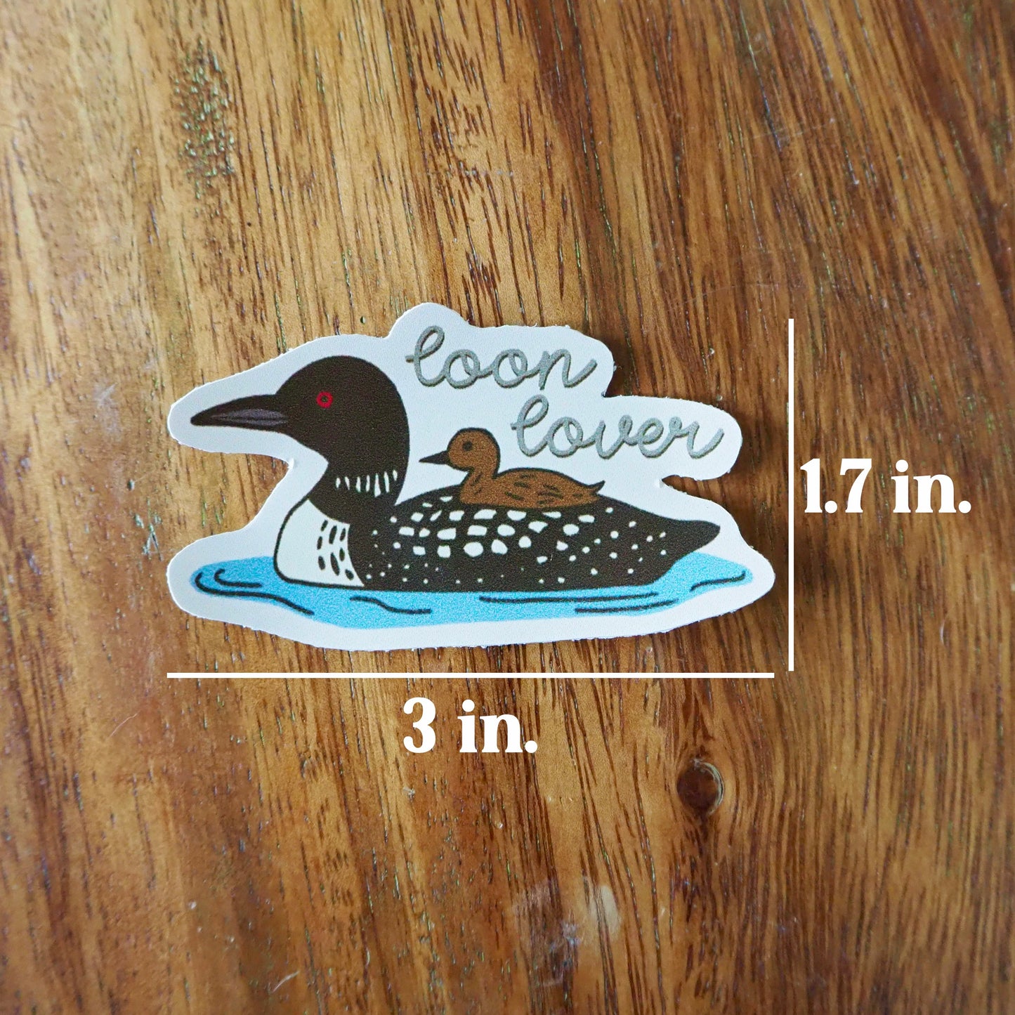 Loon Lover Sticker