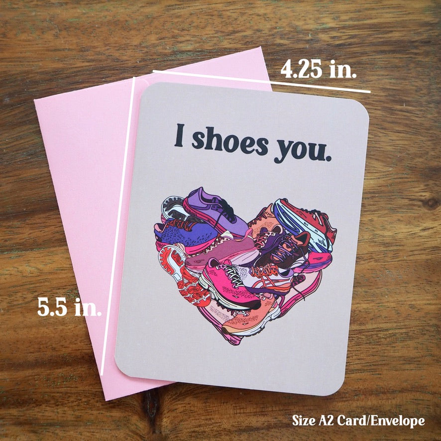 I Shoes You Valentine’s Day Card