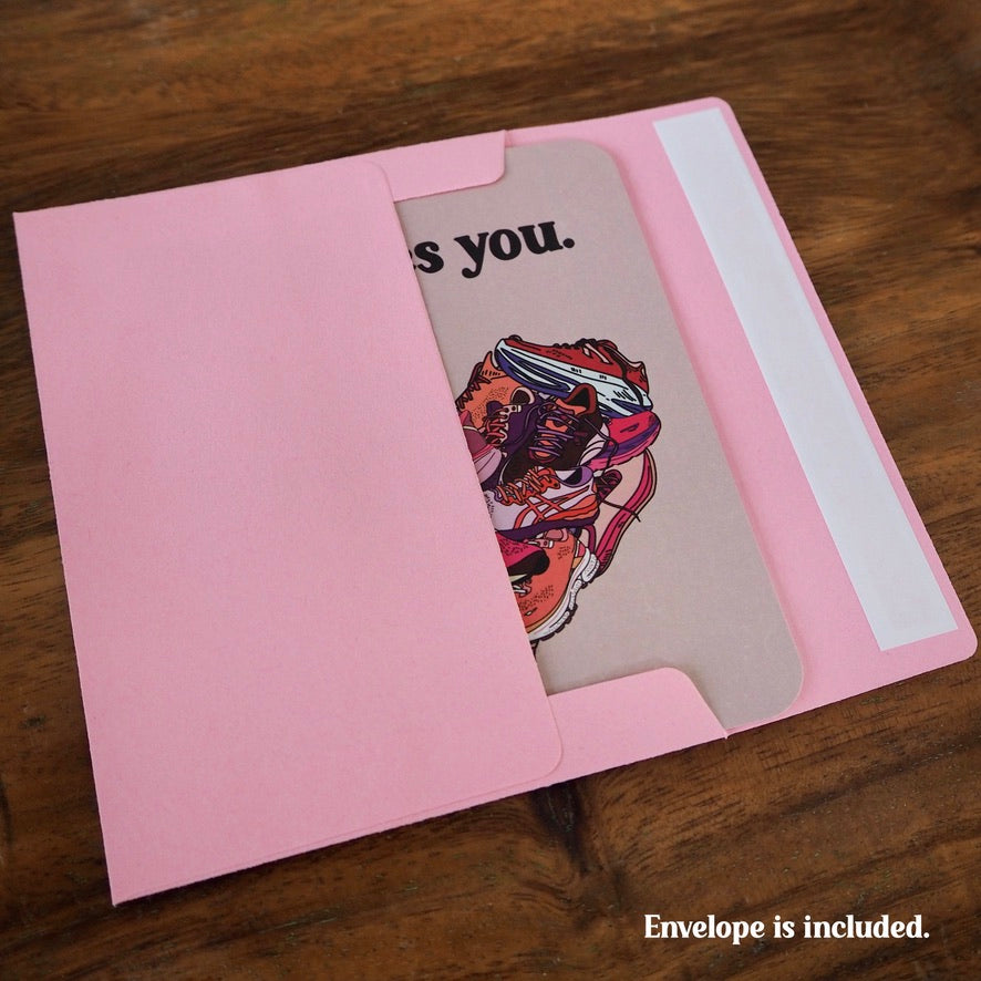 I Shoes You Valentine’s Day Card