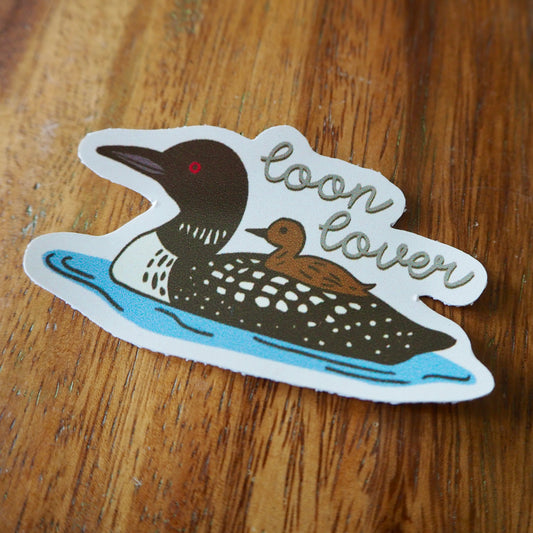 Loon Lover Sticker