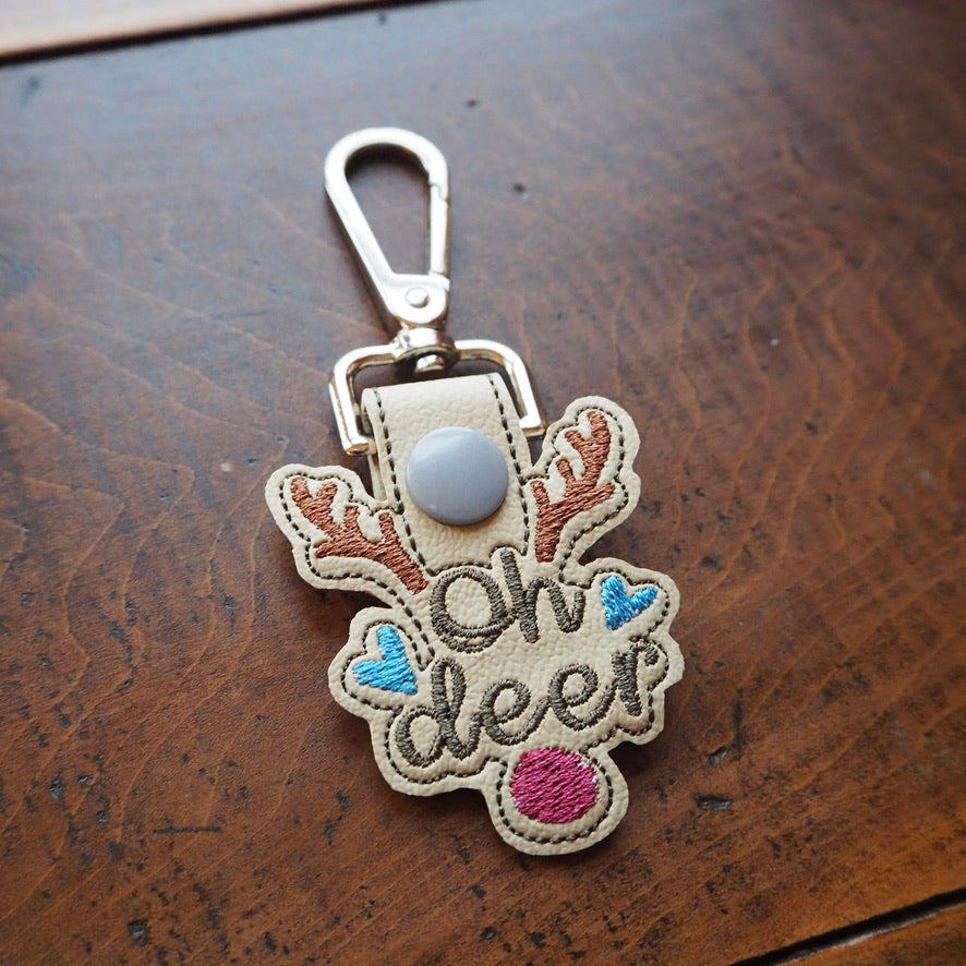 Oh Deer Keychain