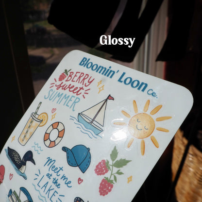 Meet Me At The Lake Sticker Sheet