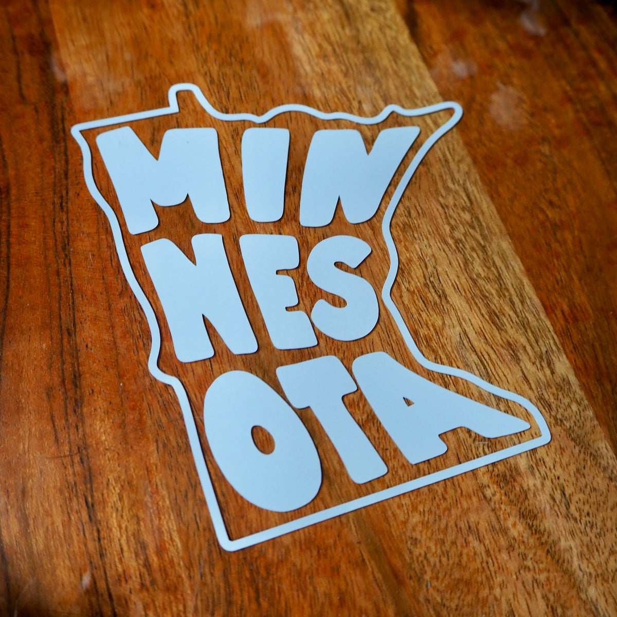 Minnesota State Outline Vinyl Decal