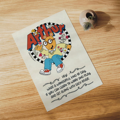 Arthur The Aardvark Digital Print