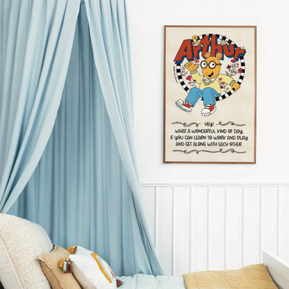 Arthur The Aardvark Digital Print