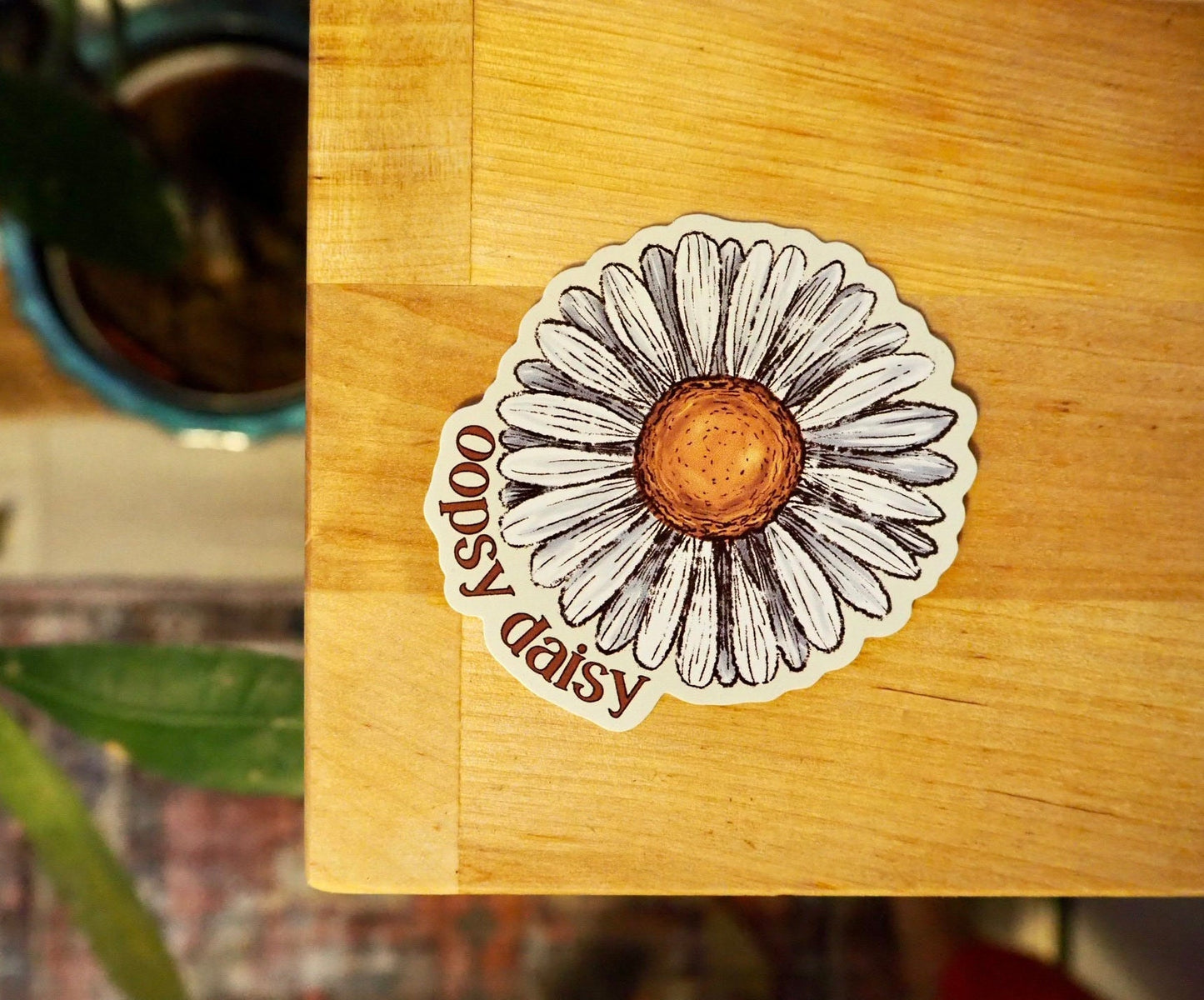 Oopsy Daisy Vinyl Sticker