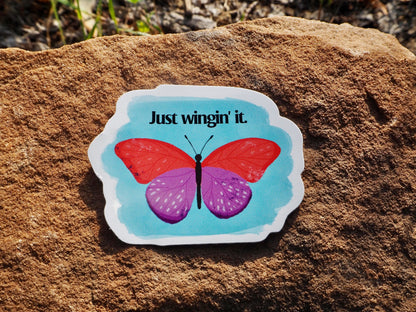 Change Is A Beautiful Thing Butterfly Sticker Set