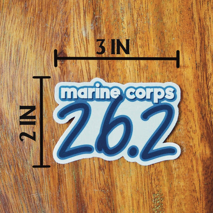 Marine Corps Marathon 26.2 Sticker