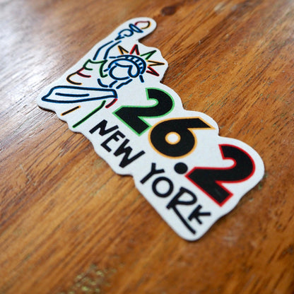 New York Marathon 26.2 Sticker