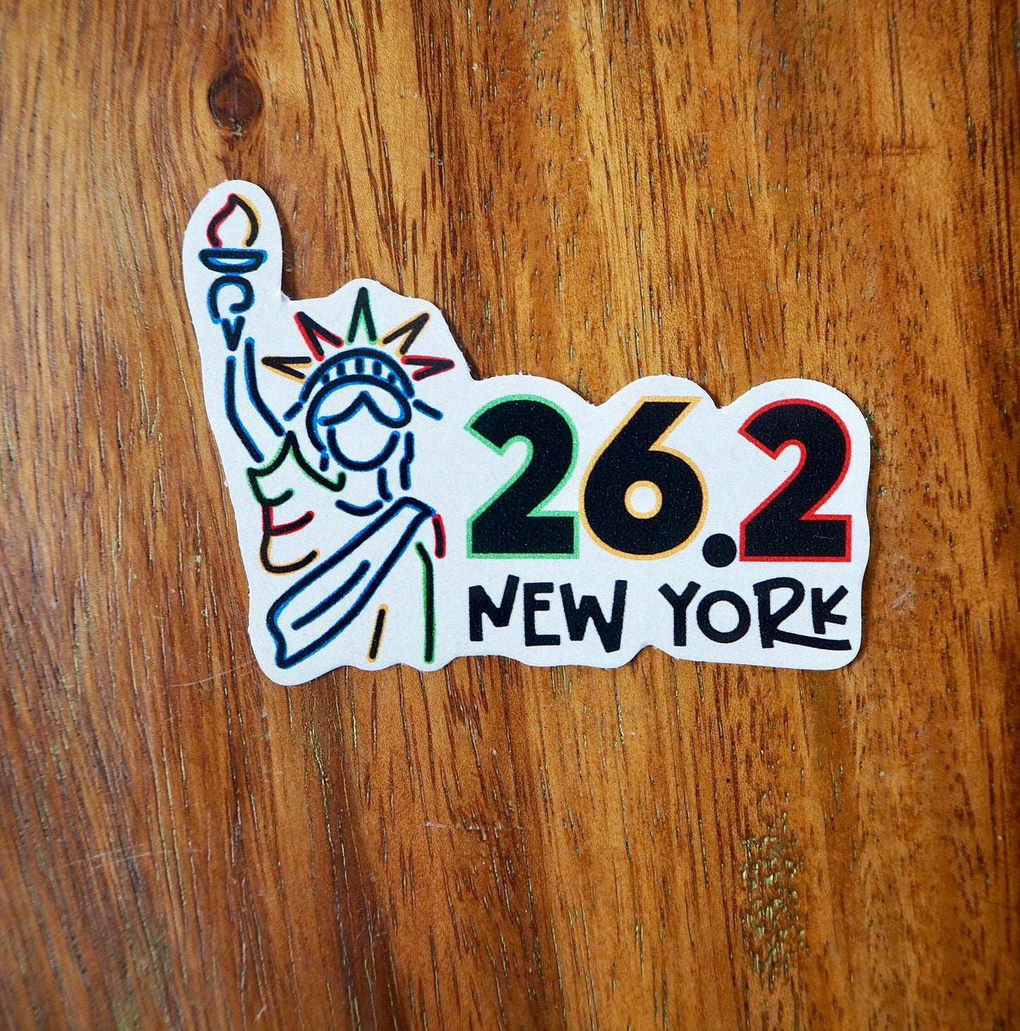New York Marathon 26.2 Sticker