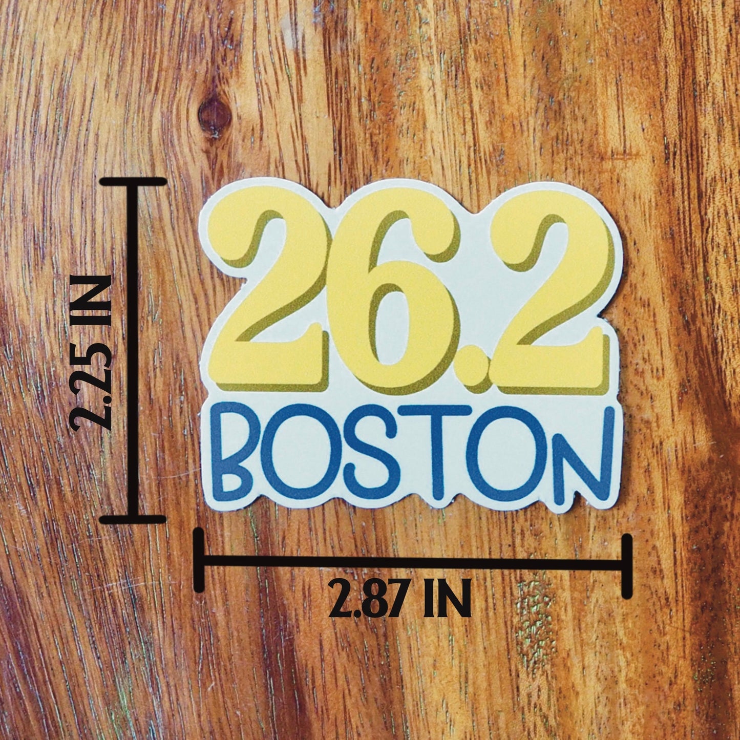 Boston Marathon 26.2 Sticker