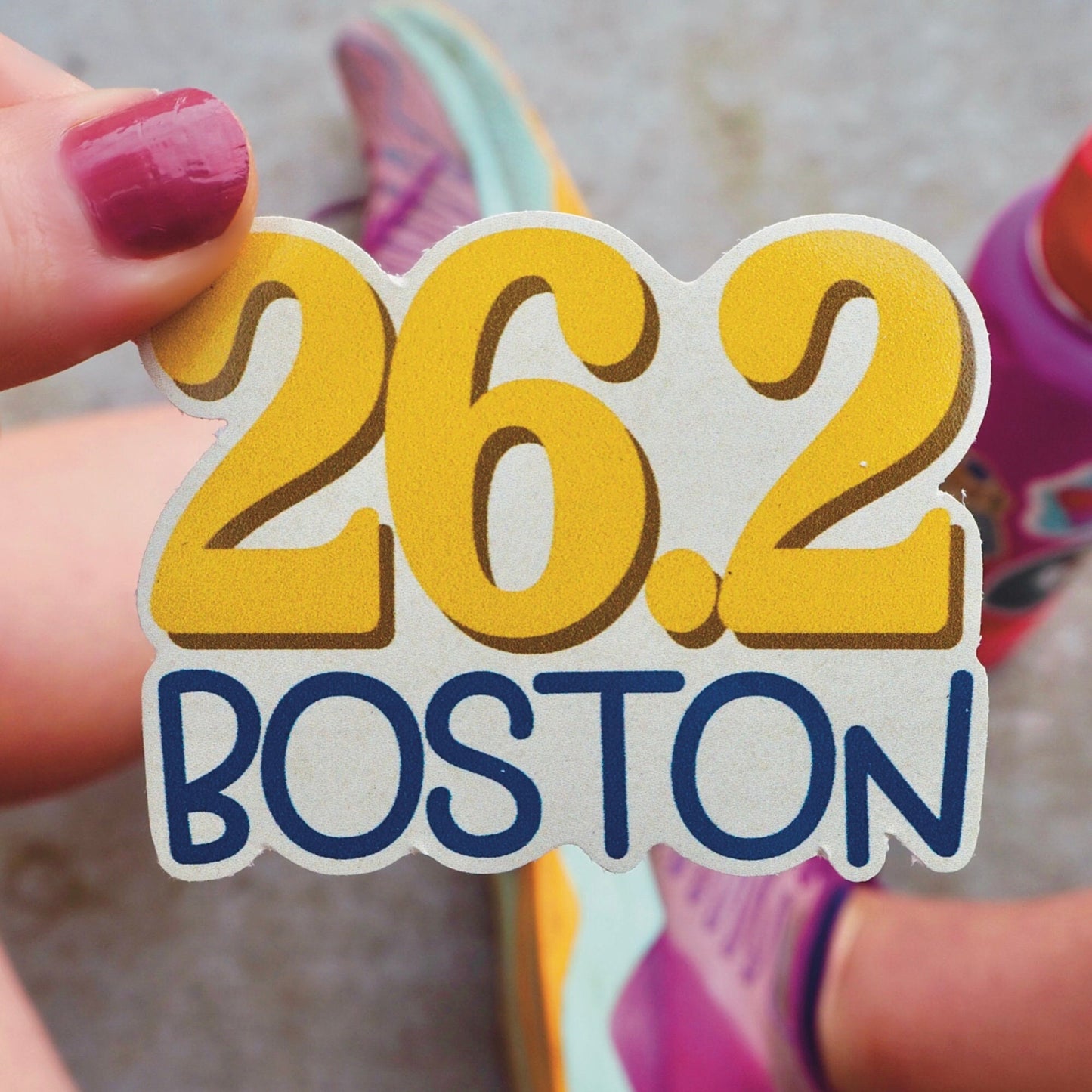 Boston Marathon 26.2 Sticker