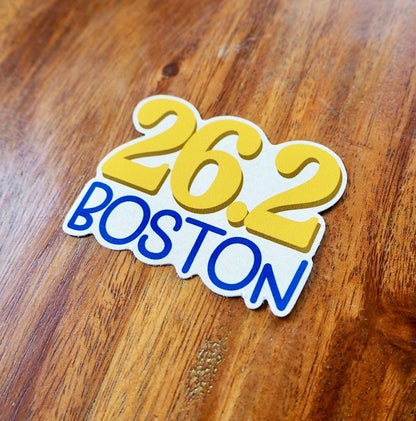 Boston Marathon 26.2 Sticker