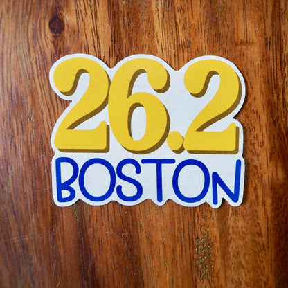 Boston Marathon 26.2 Sticker
