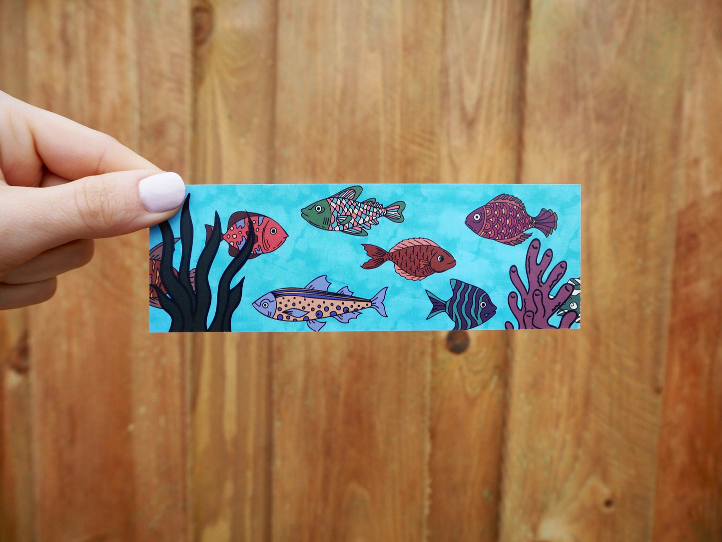 If You Don't Look You, You'll Never See Double Sided Bookmark