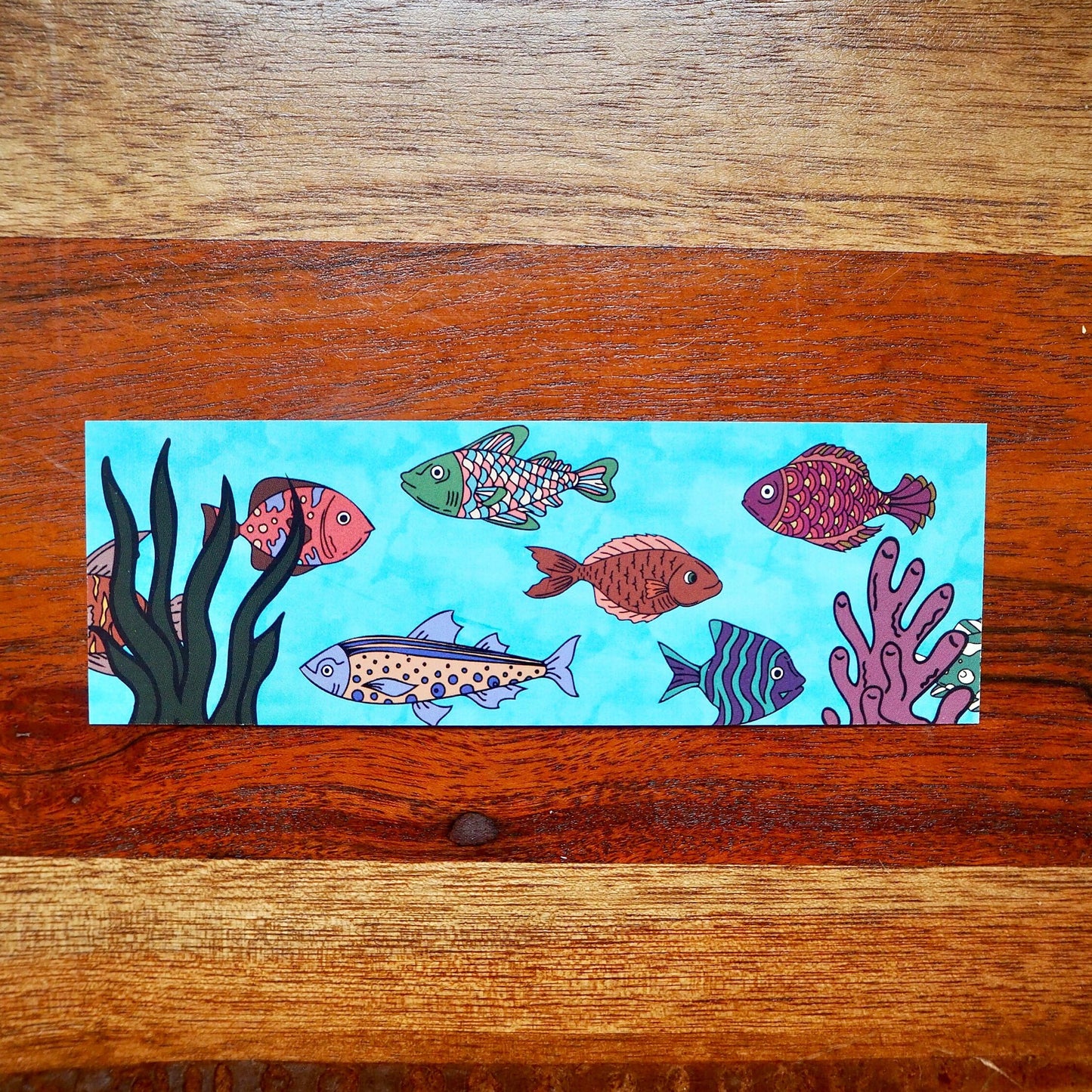 If You Don't Look You, You'll Never See Double Sided Bookmark