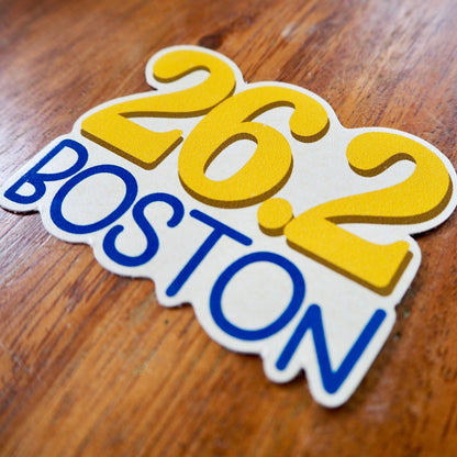 Boston Marathon 26.2 Sticker