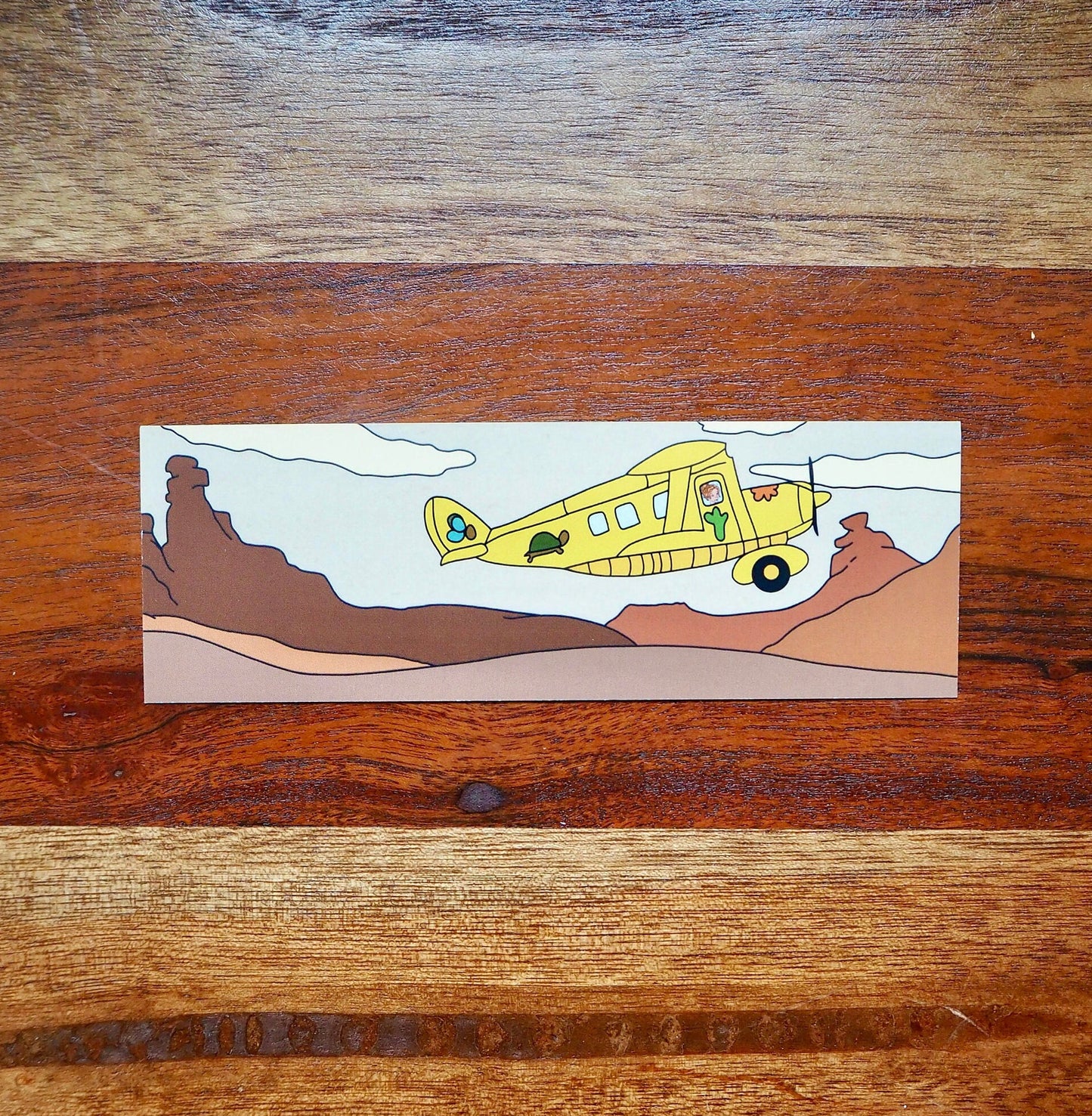 Ms. Frizzle Desert Double Sided Bookmark