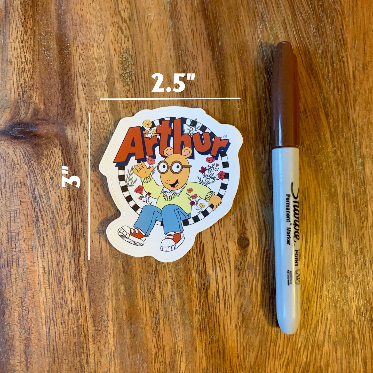 Arthur the Aardvark Sticker