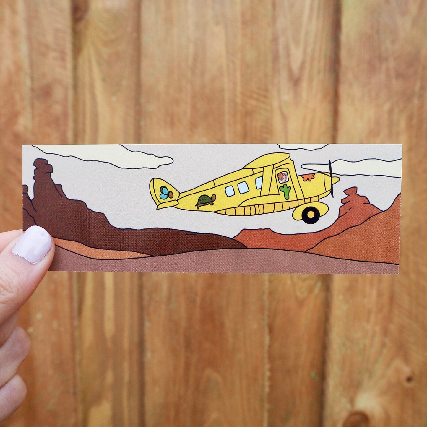 Ms. Frizzle Desert Double Sided Bookmark