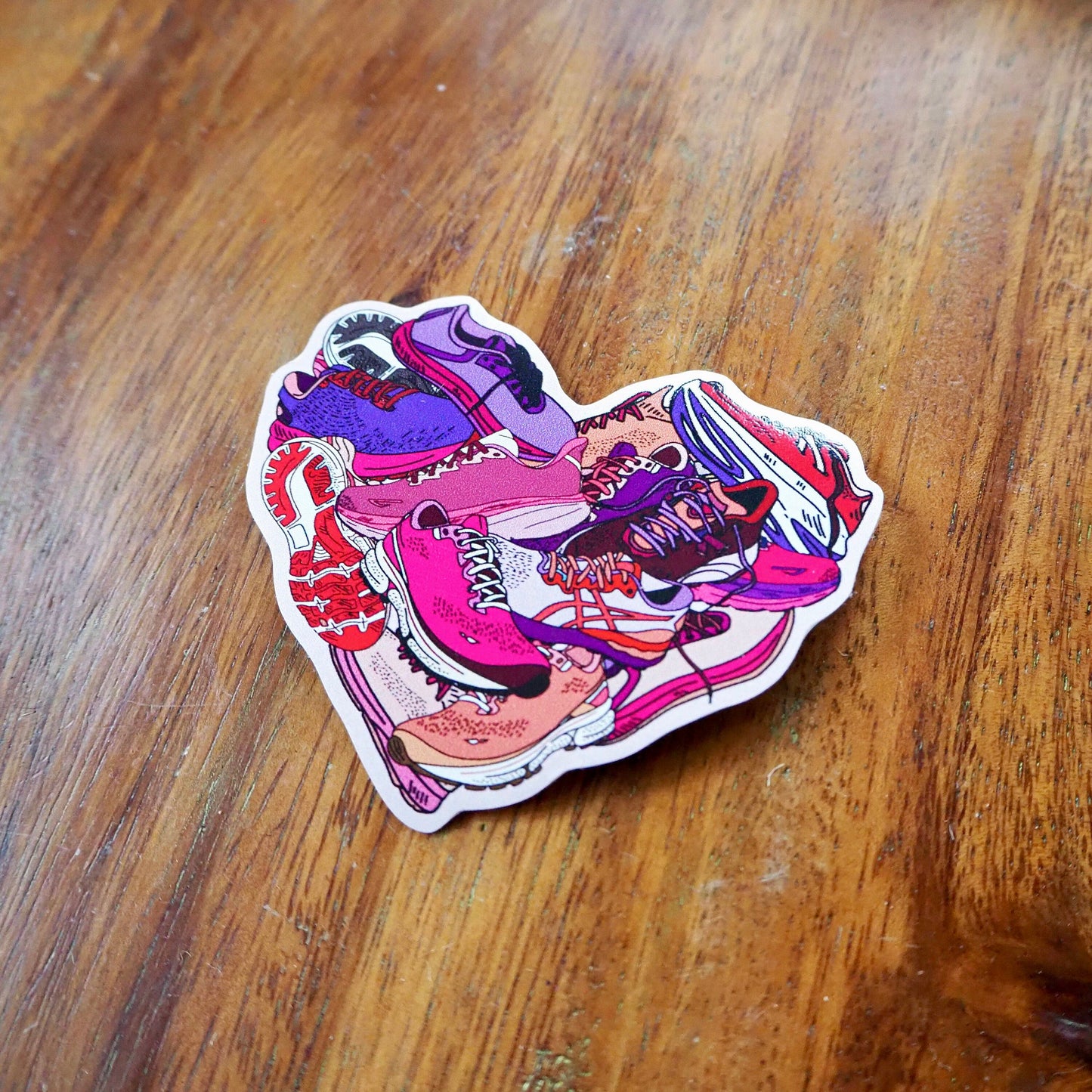 Sneaker Love Sole Mates Sticker