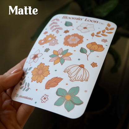 Summertime Florals Sticker Sheet