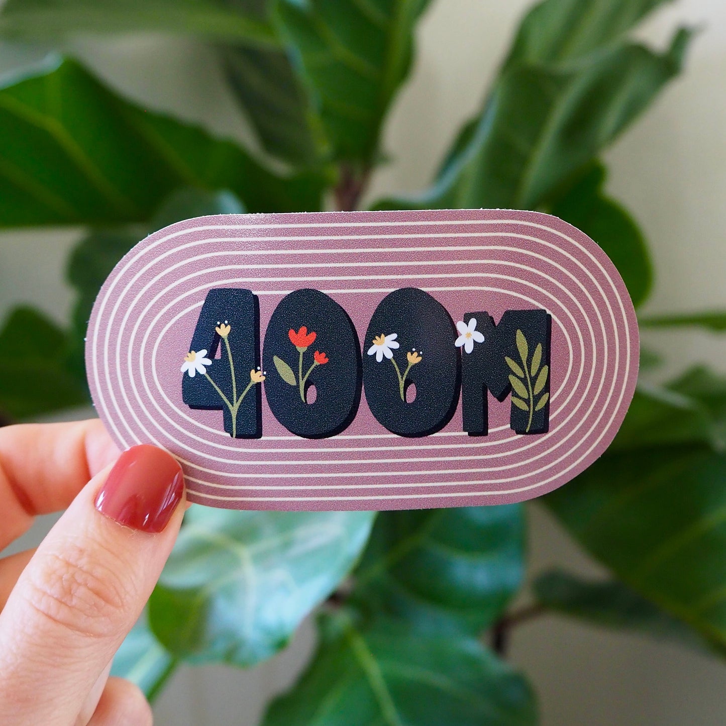 400m Track Event/Distance Sticker