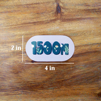 1500m Track Event/Distance Sticker