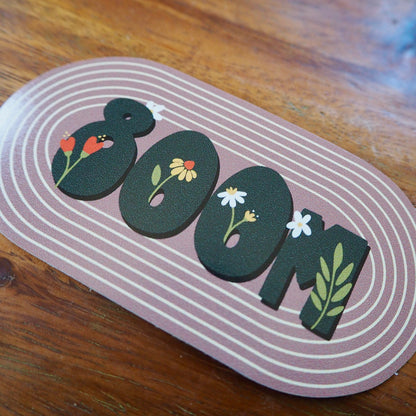 Mid Distance & Distance Runner Floral Track Stickers