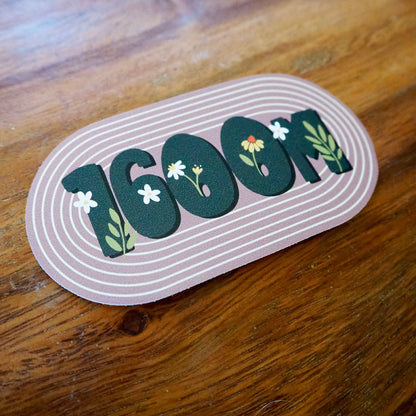 1600m Track Event/Distance Sticker