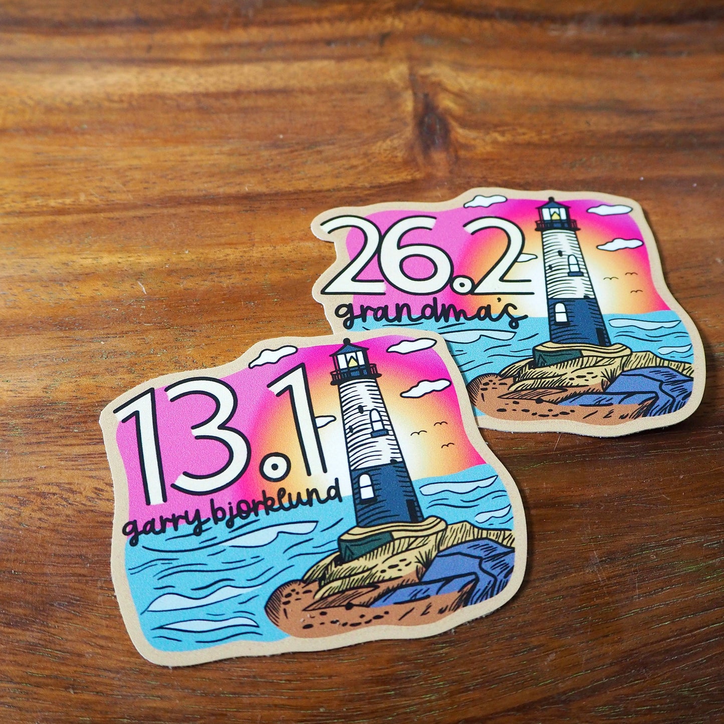 13.1 Garry Bjorklund Half Marathon Sticker