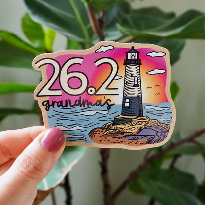 26.2 Grandma's Marathon Sticker