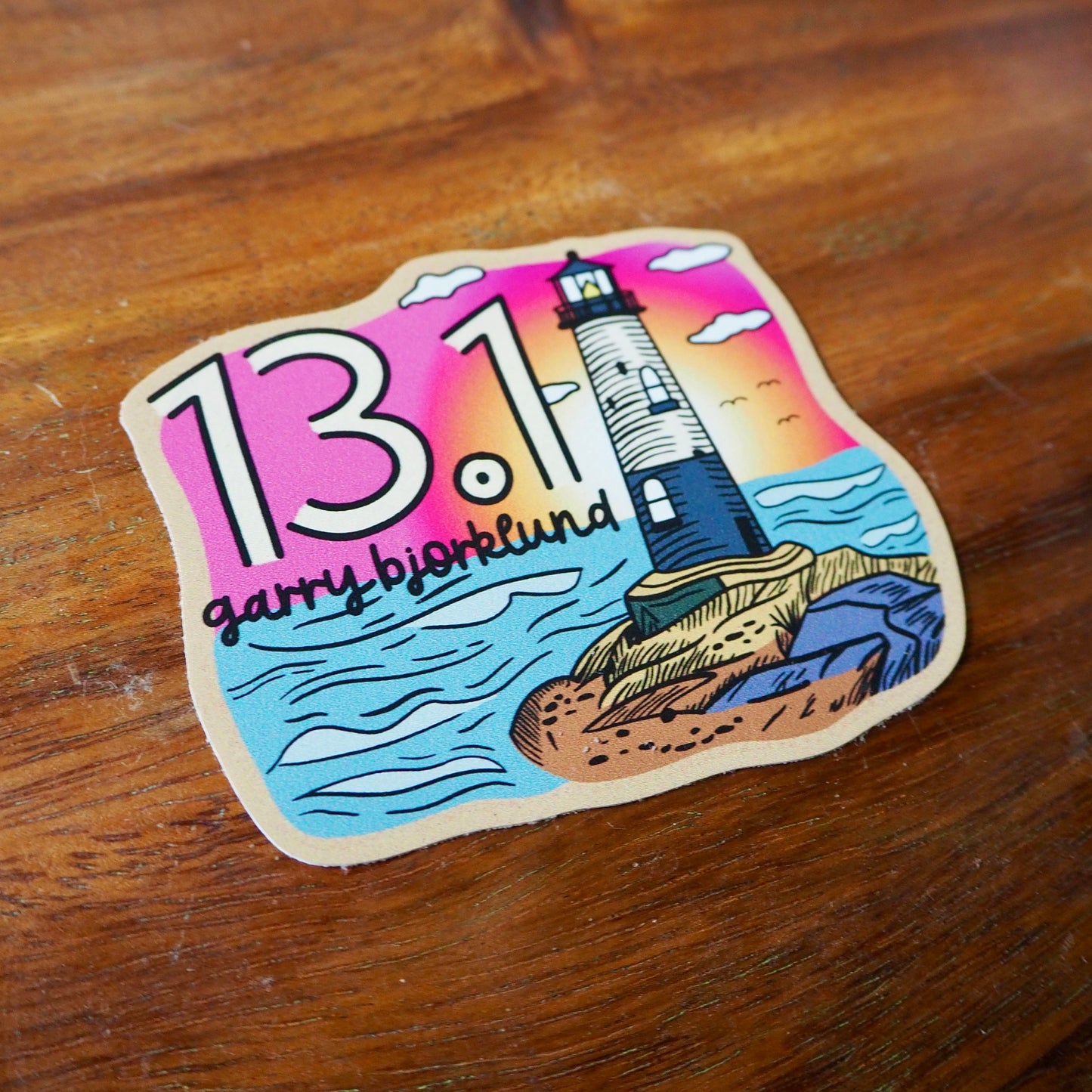 13.1 Garry Bjorklund Half Marathon Sticker