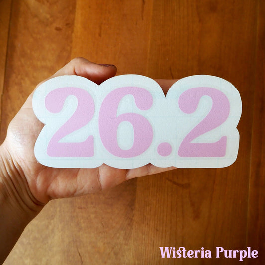 26.2 Marathon Distance Decal