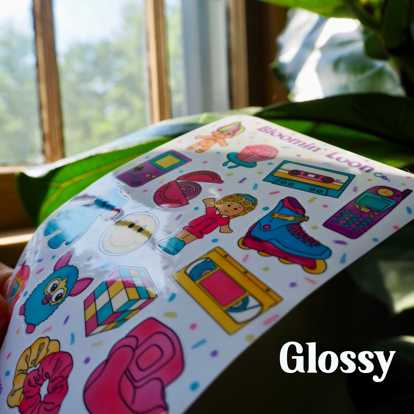 90's Kid Retro Sticker Sheet