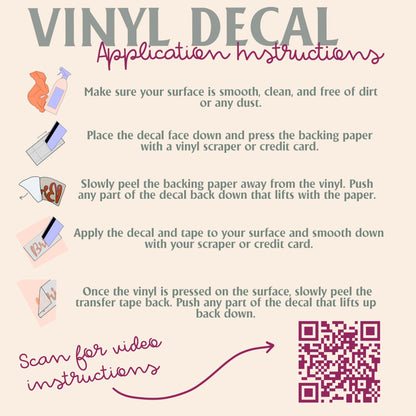 Lights, Camera, B*tch, Smile Decal