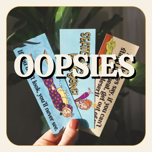 OOPSIES - Ms. Frizzle Double Sided Bookmark Set