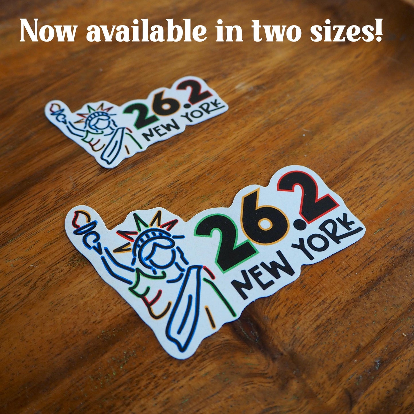 New York Marathon 26.2 Sticker