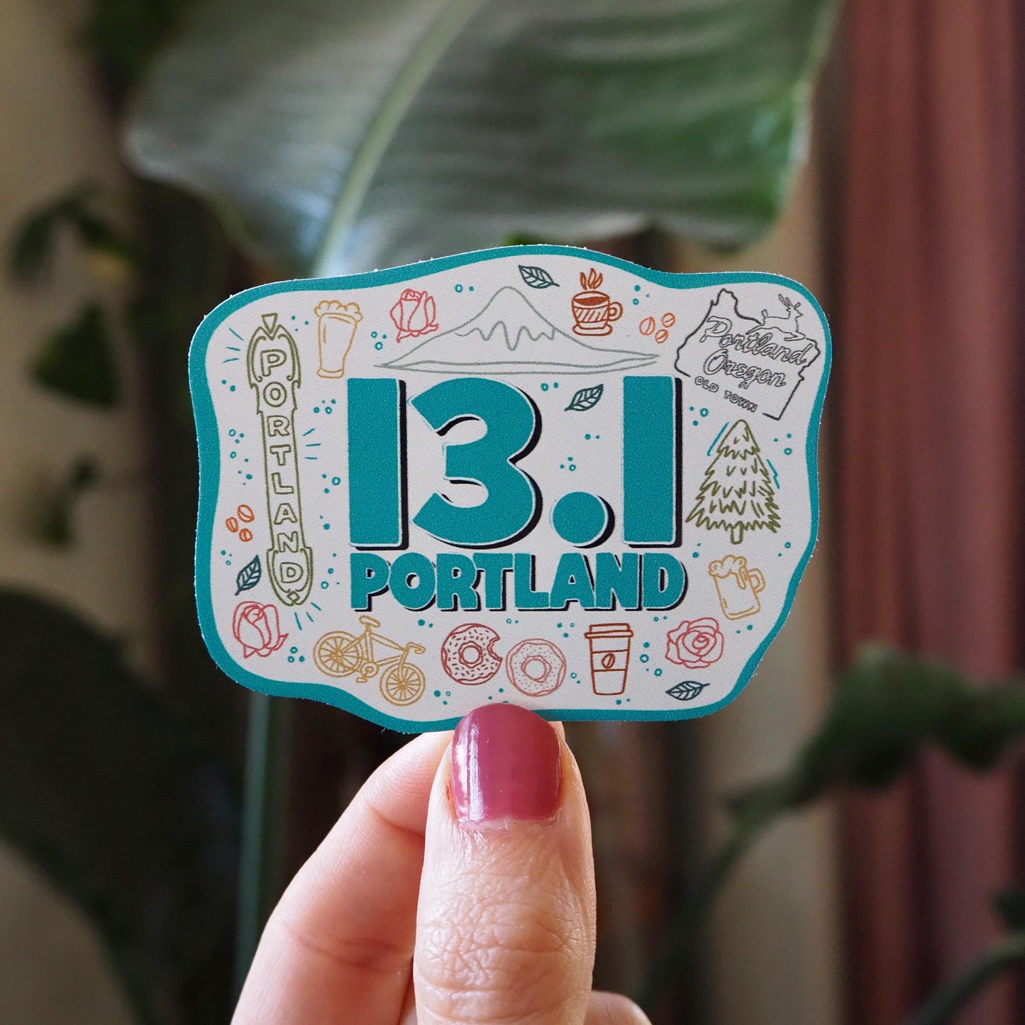 13.1 Portland Half Marathon Sticker