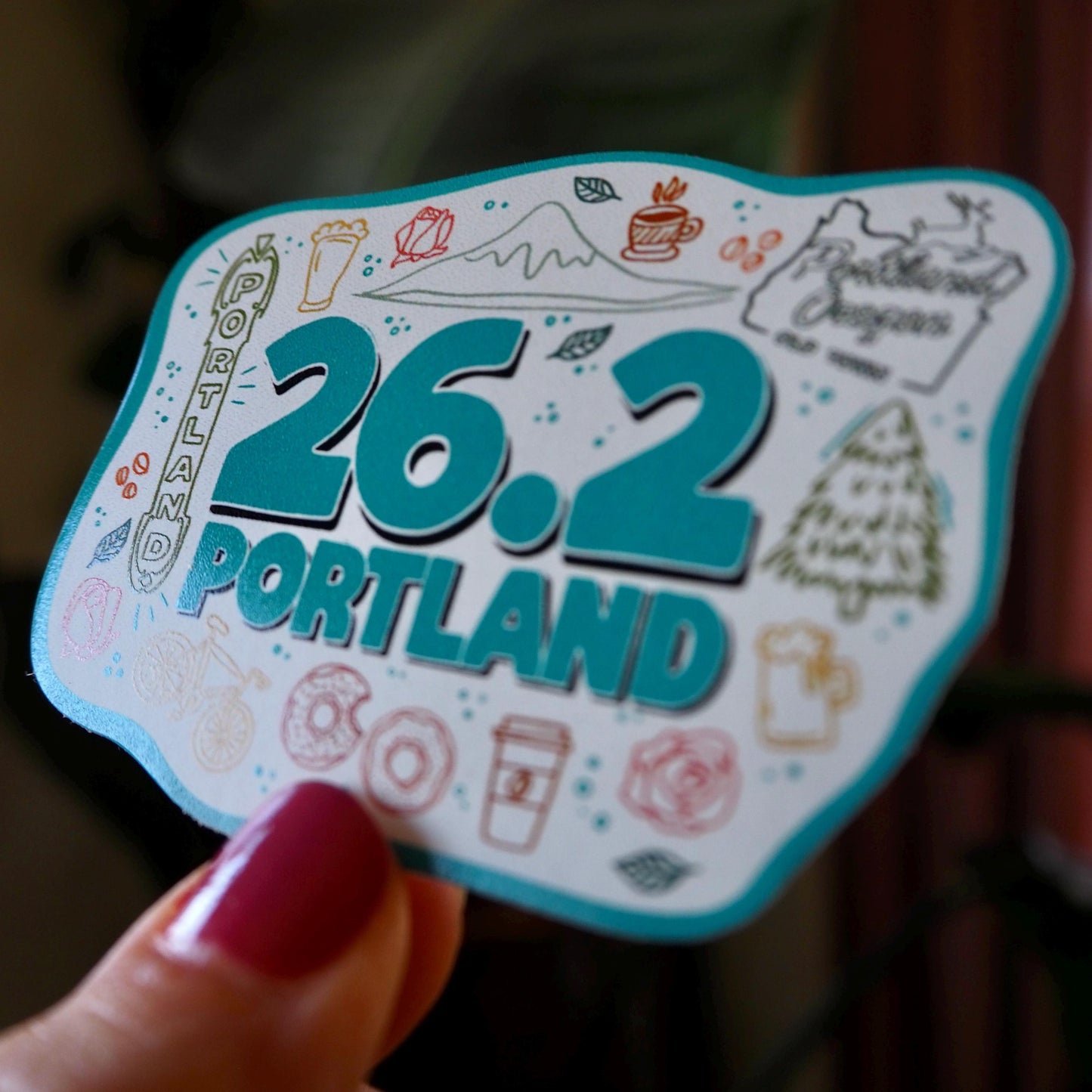 26.2 Portland Marathon Sticker