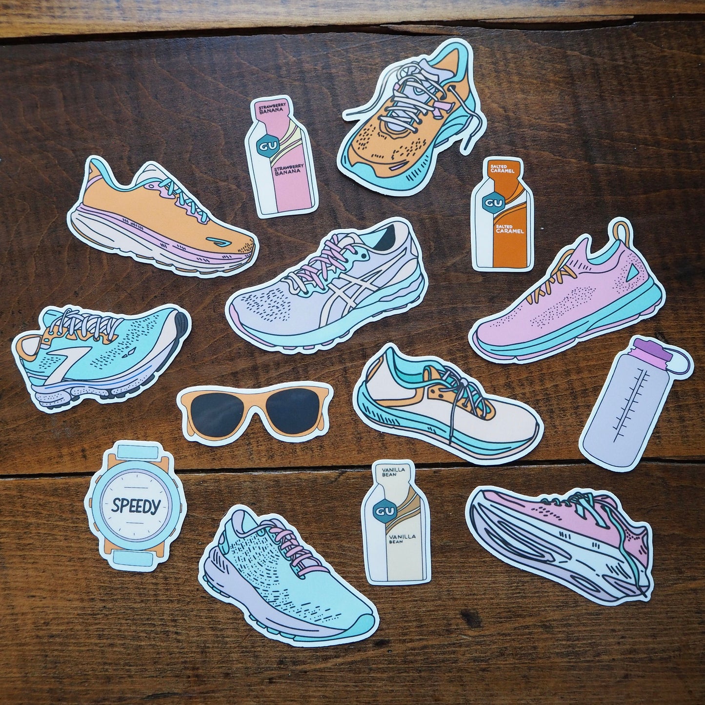 Ready, Set, RUN! Running/Walking Sticker Pack