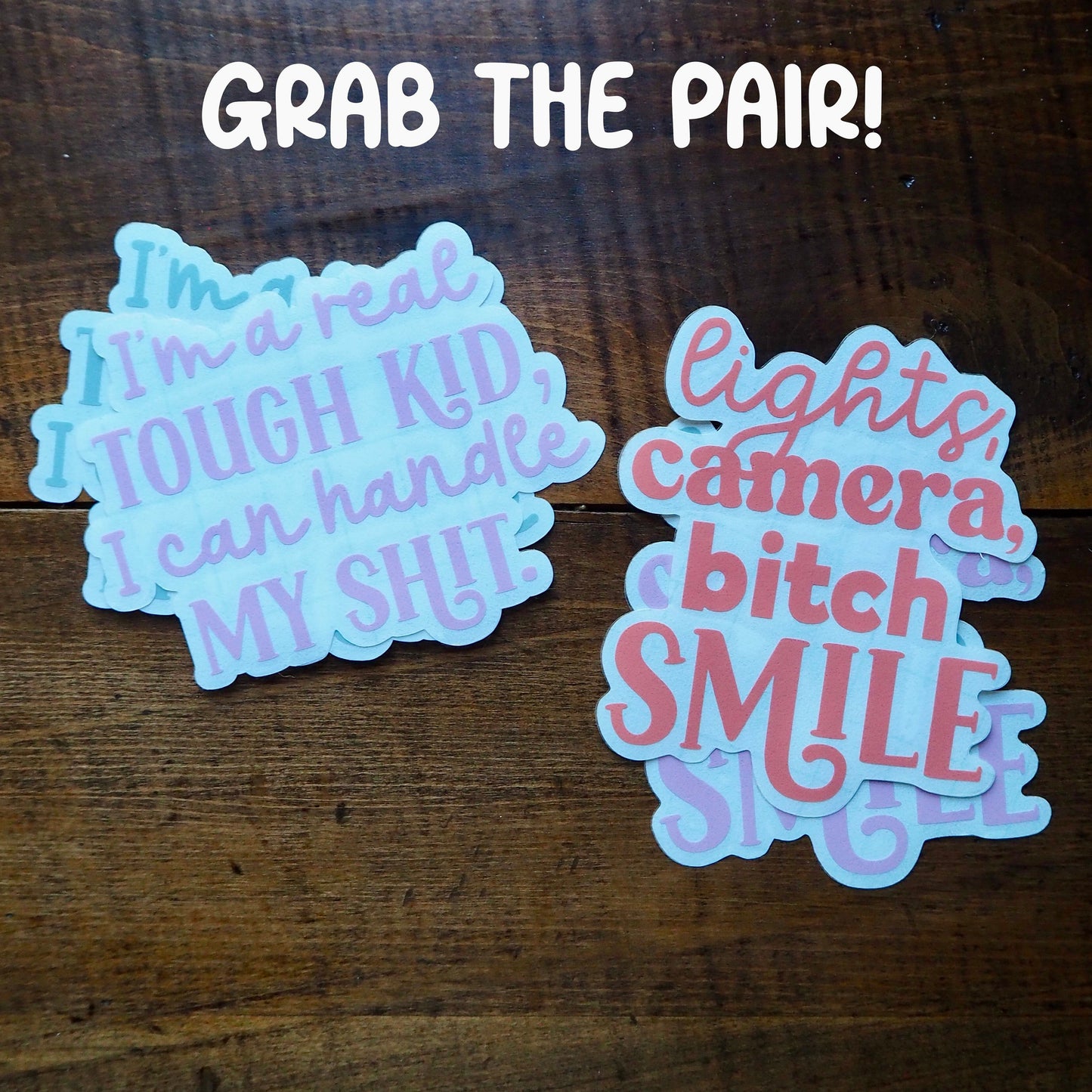 I'm A Real Tough Kid Decal